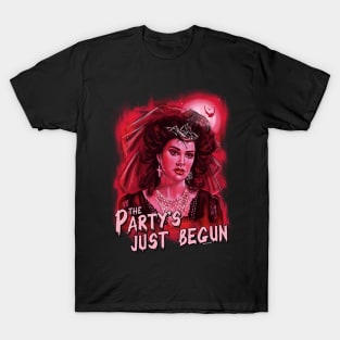 The Party's just begun T-shirt by BwanaDevilArt T-Shirt